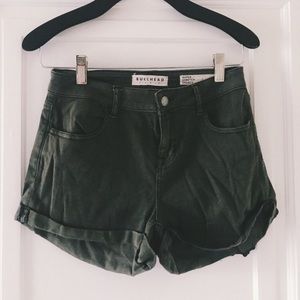 Pac Sun Olive Green Shorts